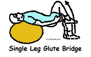 Single glute raise